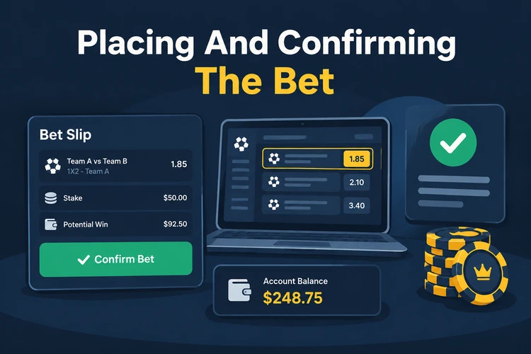 Placing And Confirming The Bet